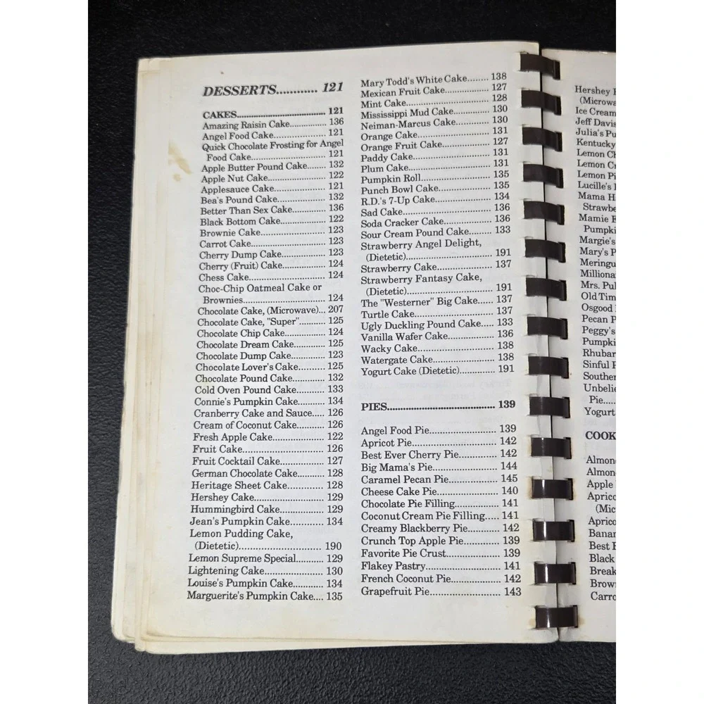 Meadowbrook United Methodist‎ Church Cookbook North Carolina ? 1990